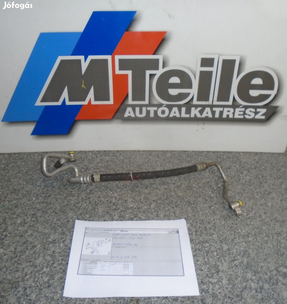 [GYÁRI BONTOTT] BMW - KLÍMACSŐ - X5 / E53 - 3.0d M57 - 8377079